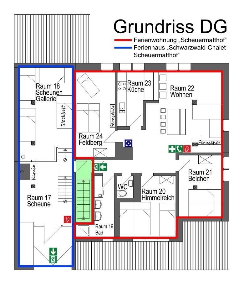Wohlfuehl-Ferienwohnung 80 Qm, 8 Personen, Aussicht & Heimkino 托特瑙 外观 照片