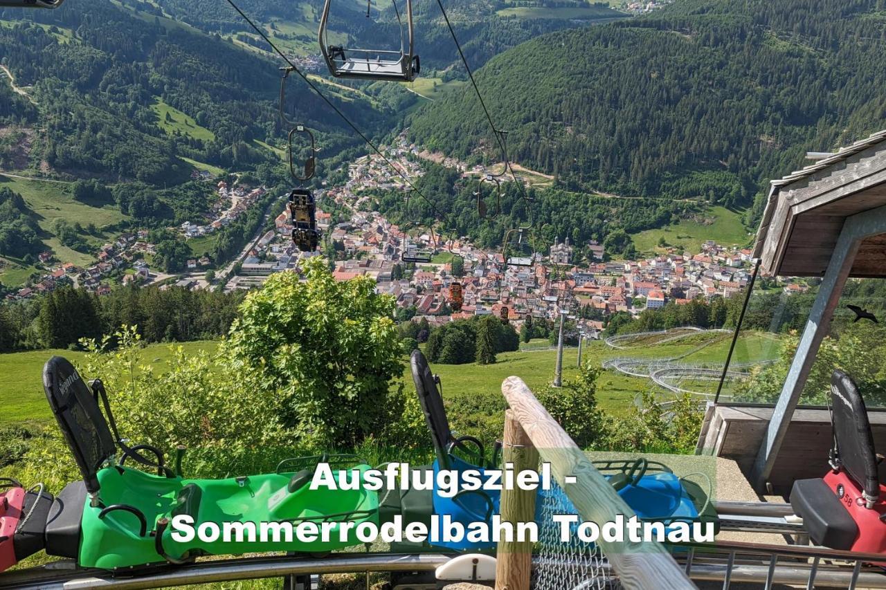 Wohlfuehl-Ferienwohnung 80 Qm, 8 Personen, Aussicht & Heimkino 托特瑙 外观 照片